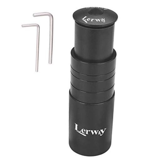 Bike Stem Riser Extender MTB Handlebar Stem Adapter with Hex Key for 1-1/8"