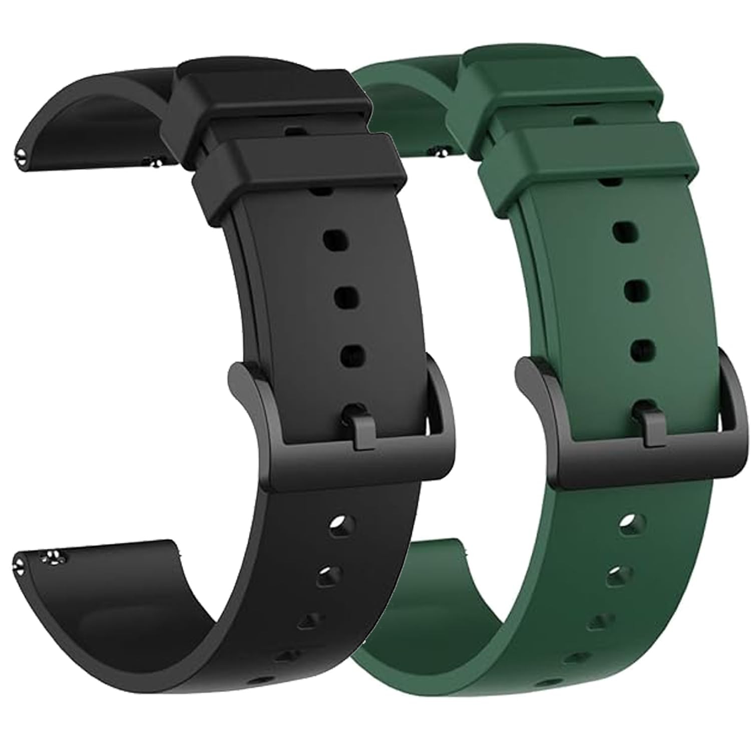 LIANCGJUE 2 Pack Waterproof Bands Compatible with Amazfit Bip 3 Pro Watch Ban...