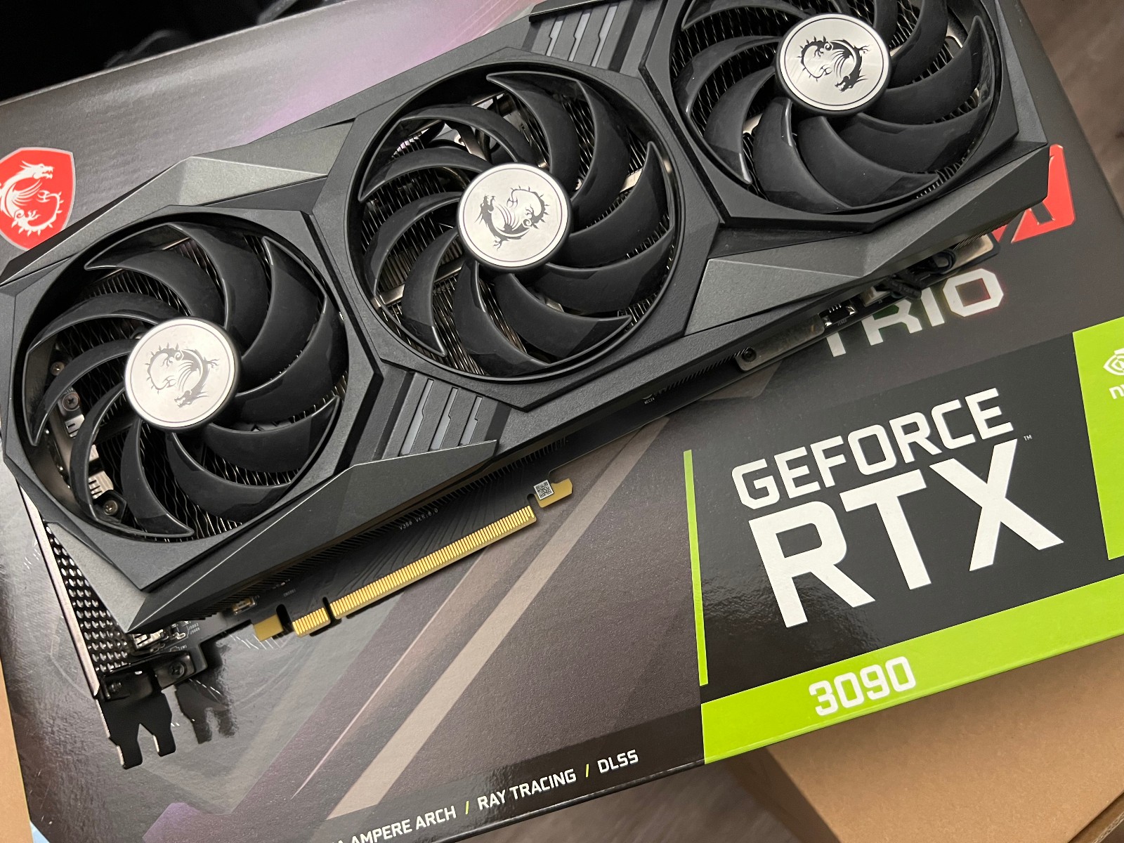 *MINT* MSI GeForce RTX 3090 GAMING X TRIO 24GB GDDR6X Graphics Card w/ Box