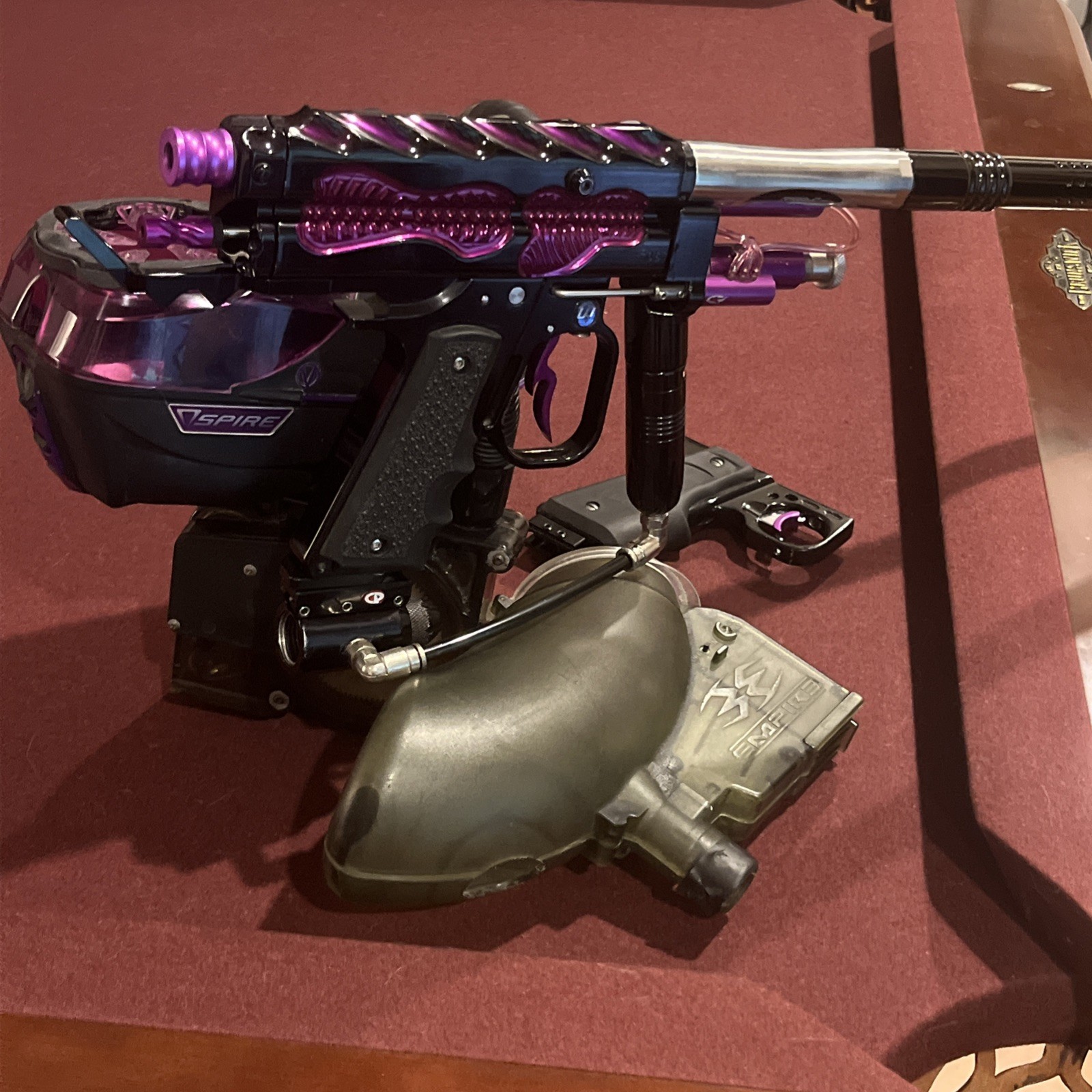 Warp Breech WGP  Vertebrae Autococker Purple Paintball Vertibrae Vertebrate