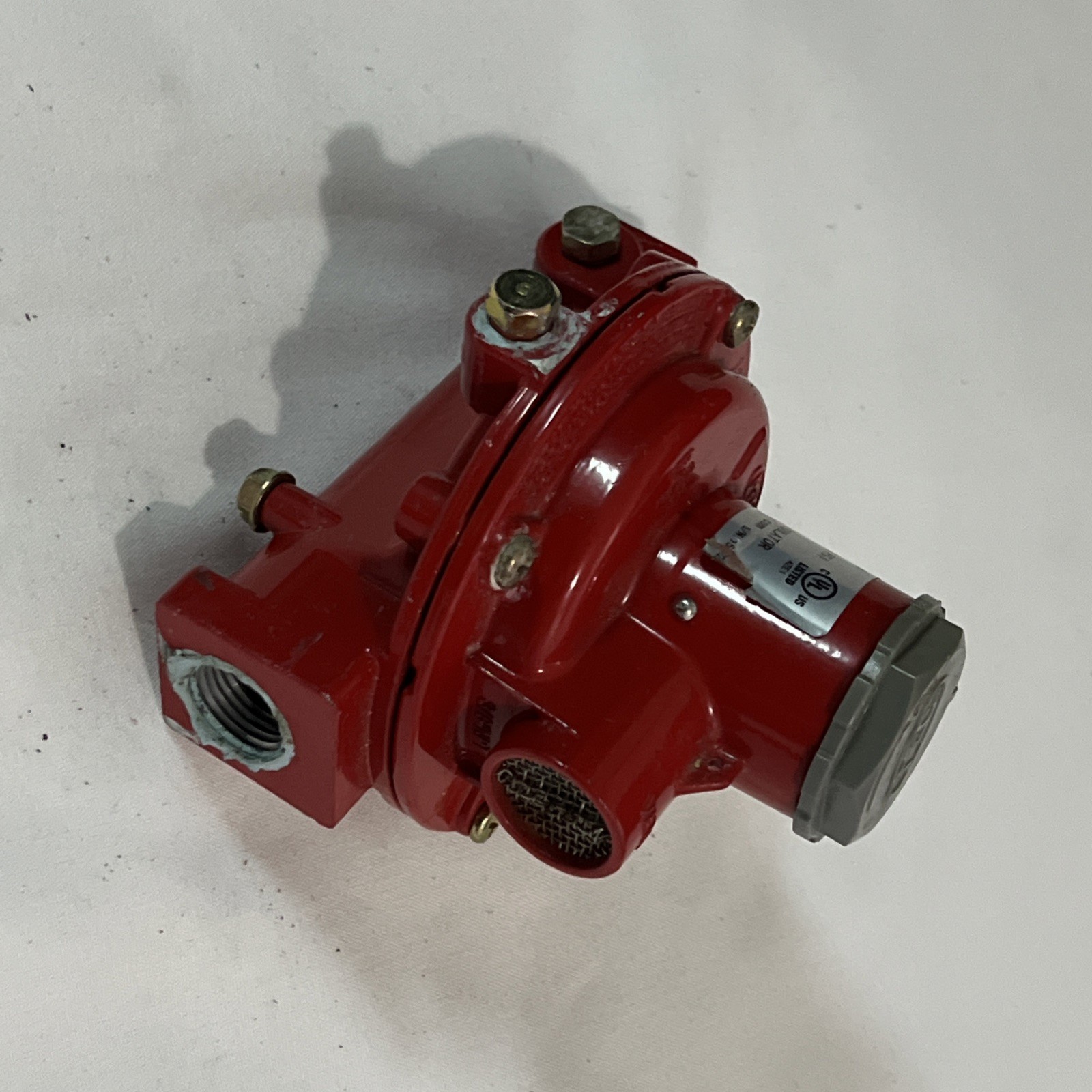 Marshall 1122H-AAJ First Stage Propane LP Regulator 10PSI Output 1/4" x 1/2"