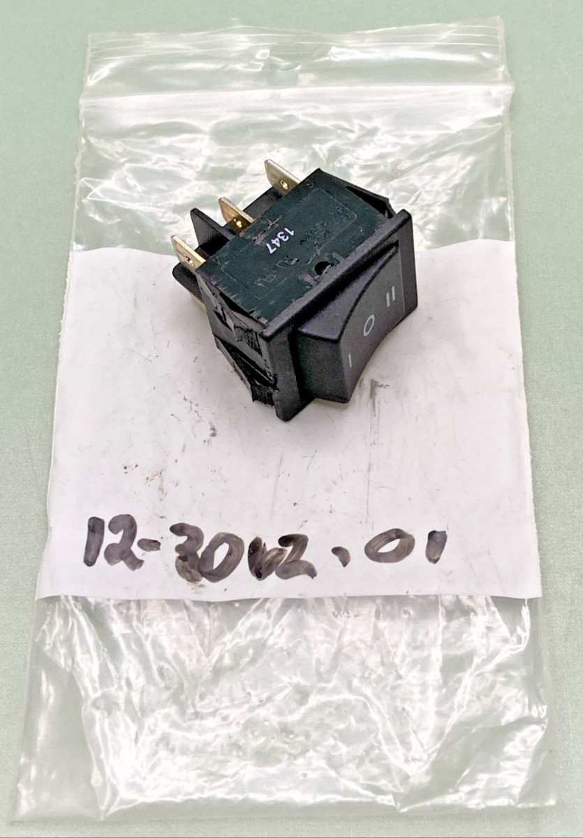 Replaces Scotsman 12-3062-01 Switch, Rocker, DPDT, 3 Position