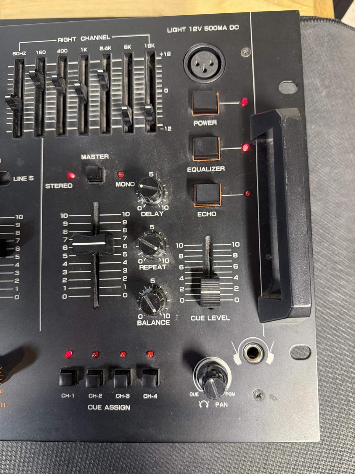 READ! Gemini PMX-3001 PREAMP MIXER EQUALIZER ECHO DJ Fast USA Ship! 3000 Echo