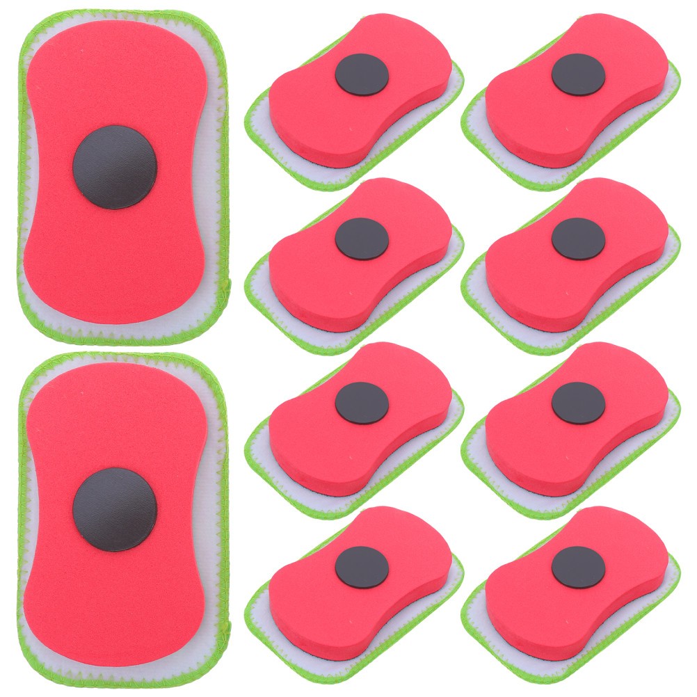 10 Pcs Whiteboard Eraser for Teachers Magnetic Dry Chalkboard Erasers