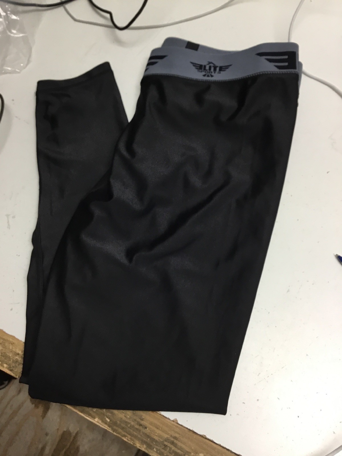 Elite Sports XL Mens Compression Base Layer Tights/Pants