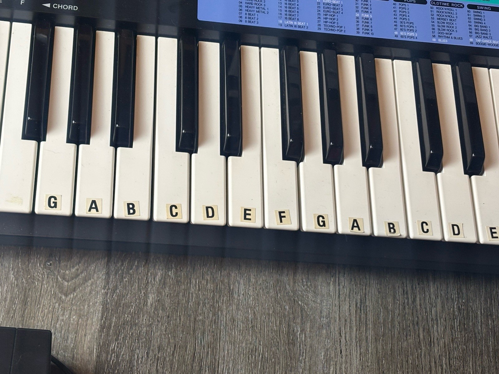 Casio Tone Bank CA-100 49-Key Electronic Keyboard TESTED