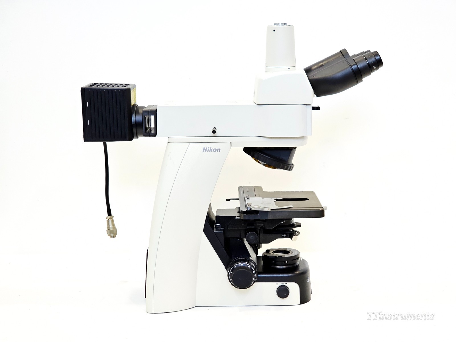 Nikon Eclipse Ci-L Trinocular Upright Biological Microscope + Power Supply