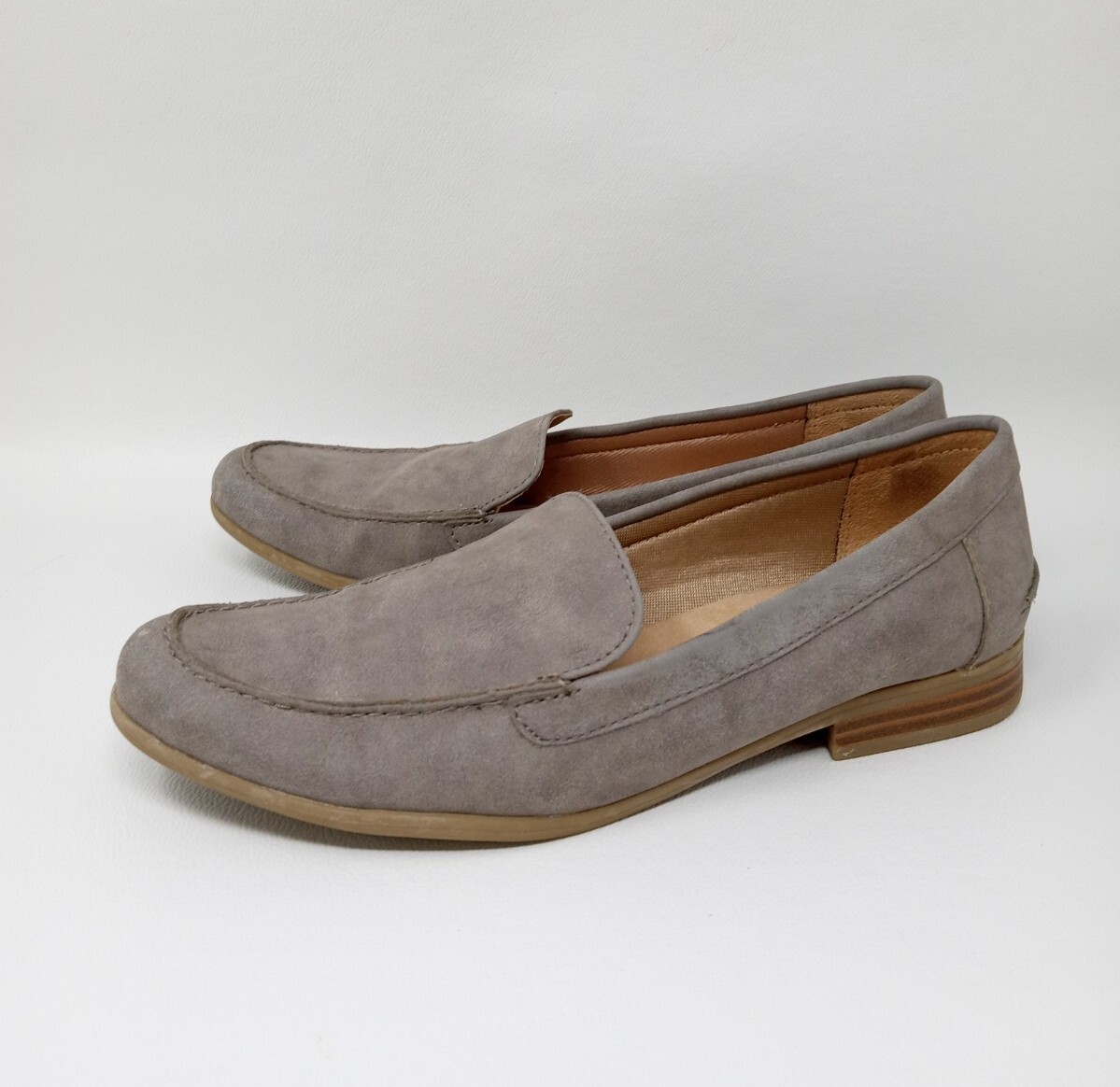 LifeStride Shoes Womens 8 M Gray Margot Loafer Slip On Casual Comfort Shoes