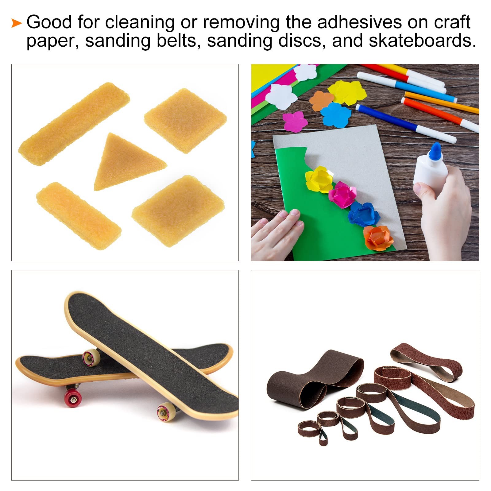 Rubber Cement Eraser 6 Pack Adhesive Remover Cleaning Tool