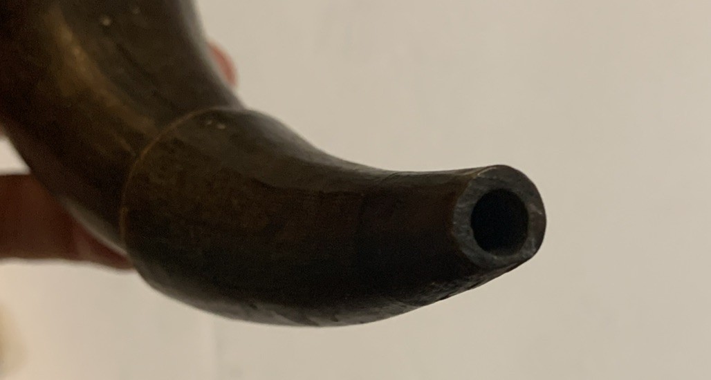 Antique Powder Horn for Muzzleloader