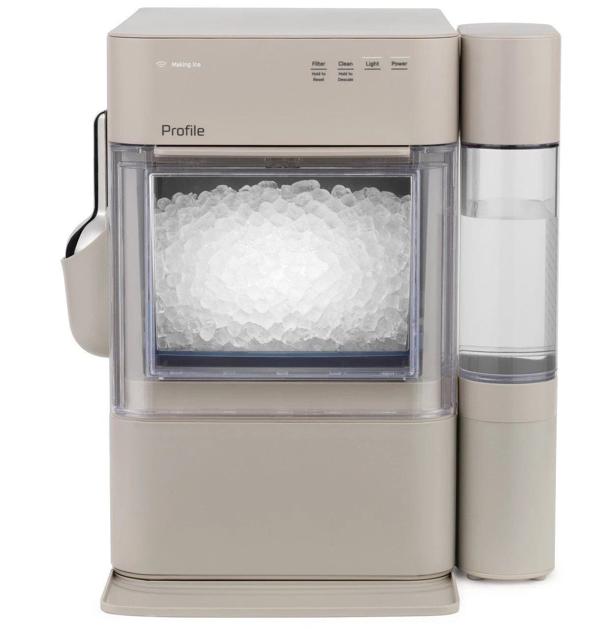 GE Profile Opal 2.0 Ultra Nugget Ice Maker + Side Tank - SANDSTONE