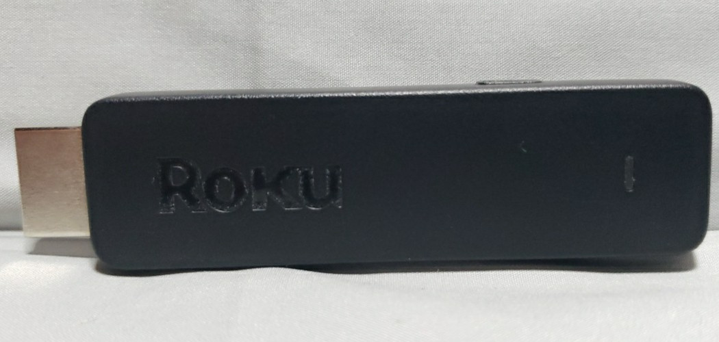 Roku 3800x streaming stick with Power Cable Tested No Remote