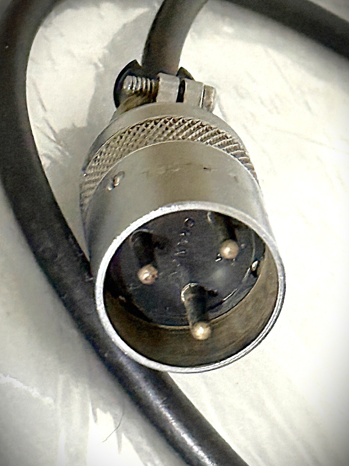 Vintage 1940's-50's Canon/Western Electric Male Connector P3-CG-12 (pre XLR)