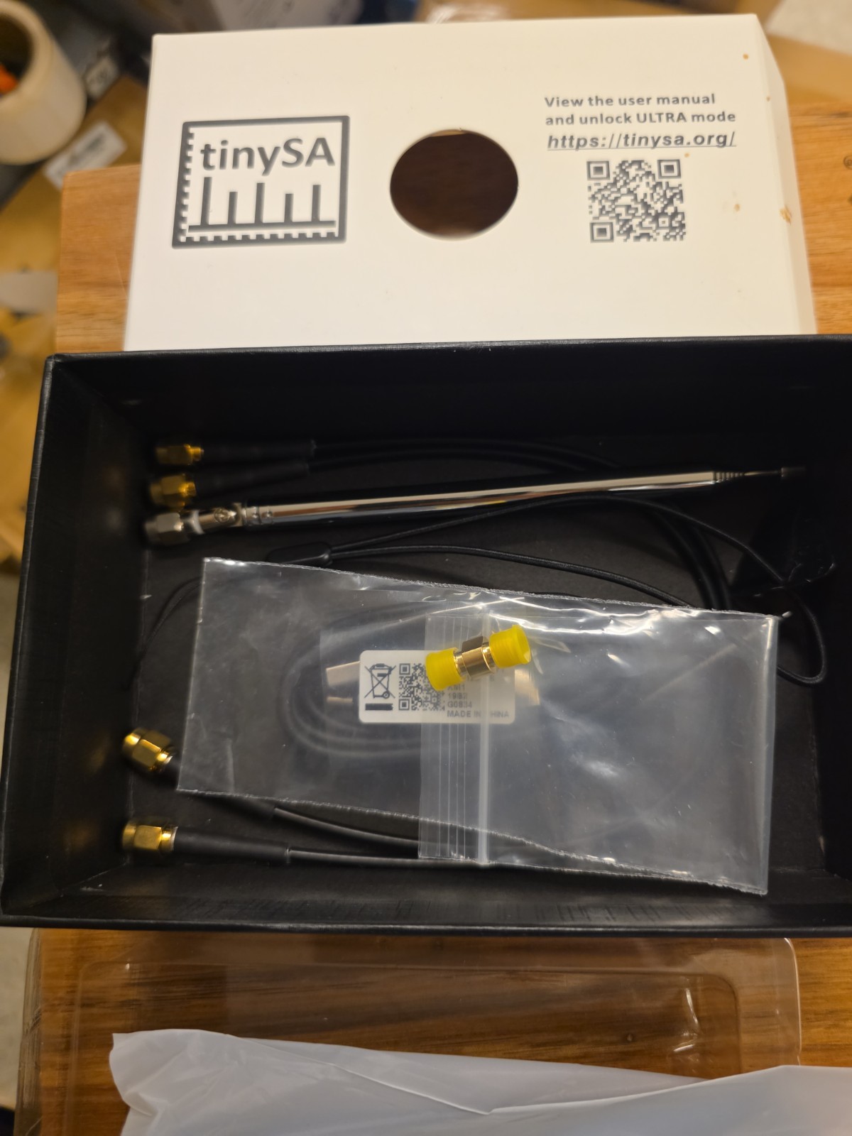 Original TinySA Ultra w/ Box Tiny Spectrum Analyzer