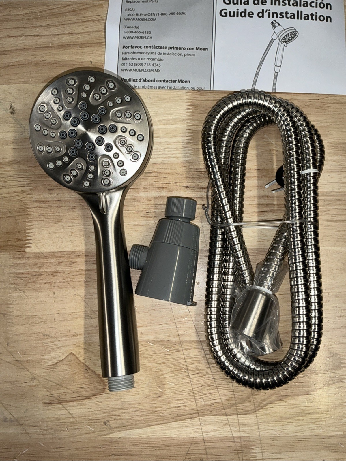 Moen 26100EPSRN Engage 6-Function Handheld Showerhead Spot Resist Brushed Nickel