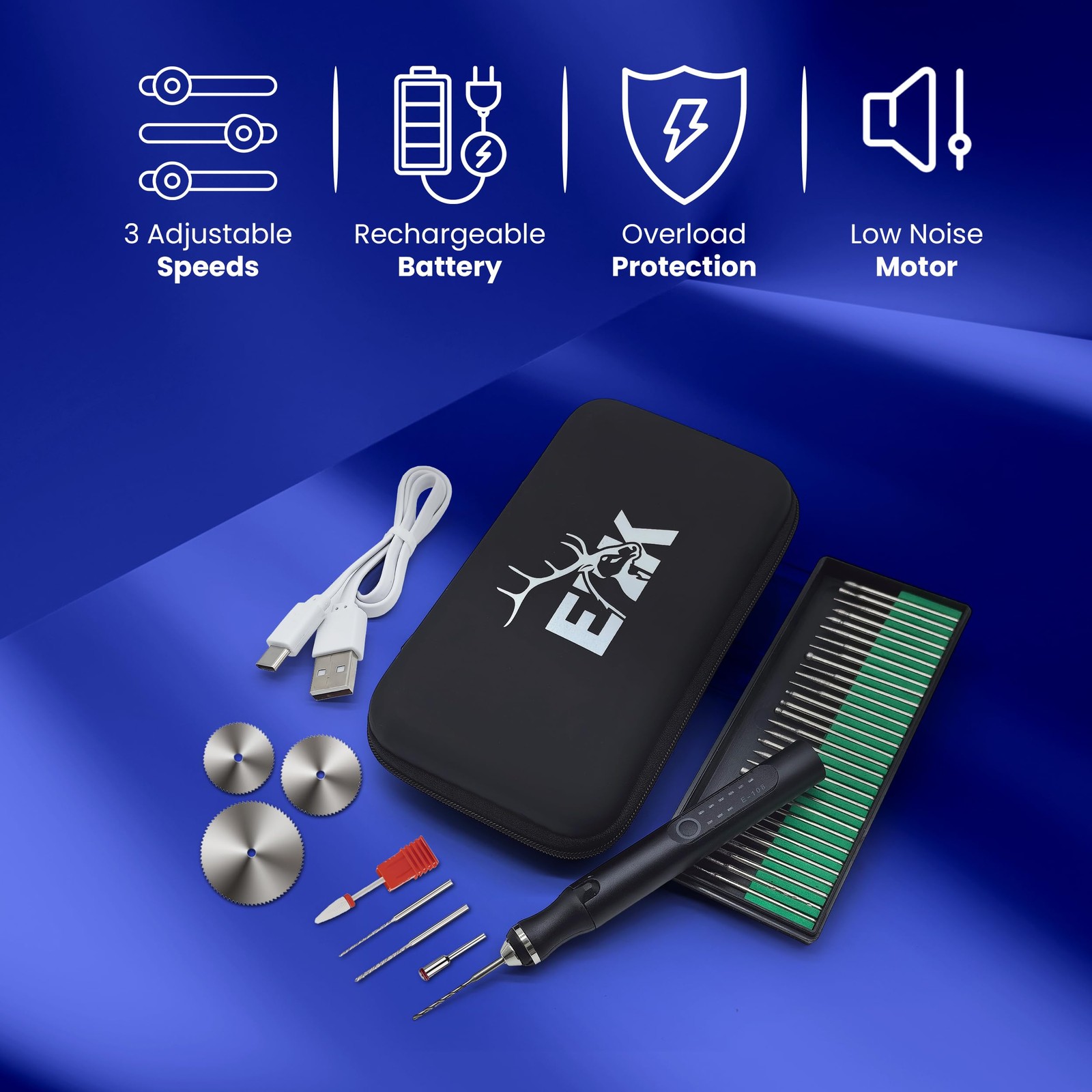 Customizer Engraving Pen for All Materials - 2025 UPGRADED Torque - Rechargea...