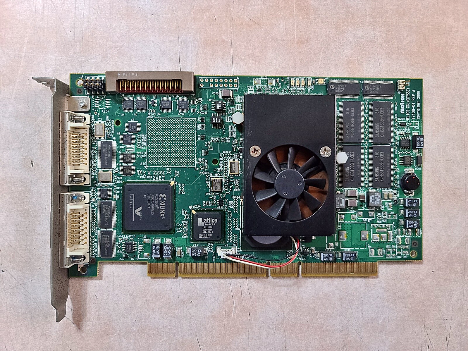 Matrox XCL/Odyssey XCL Frame Grabber Card Y7108-04 Rev.A