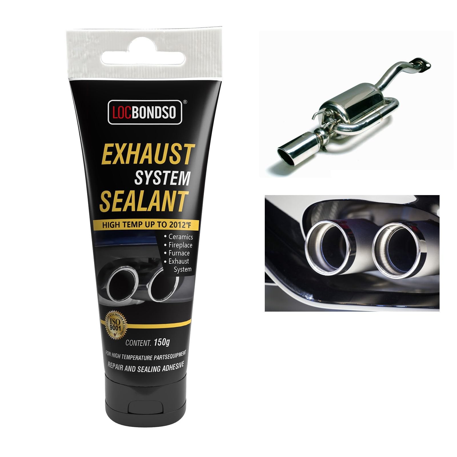 High Temp Exhaust Repair Kit, Muffler Repair Kit & Exhaust Sealant, Exhaust L...