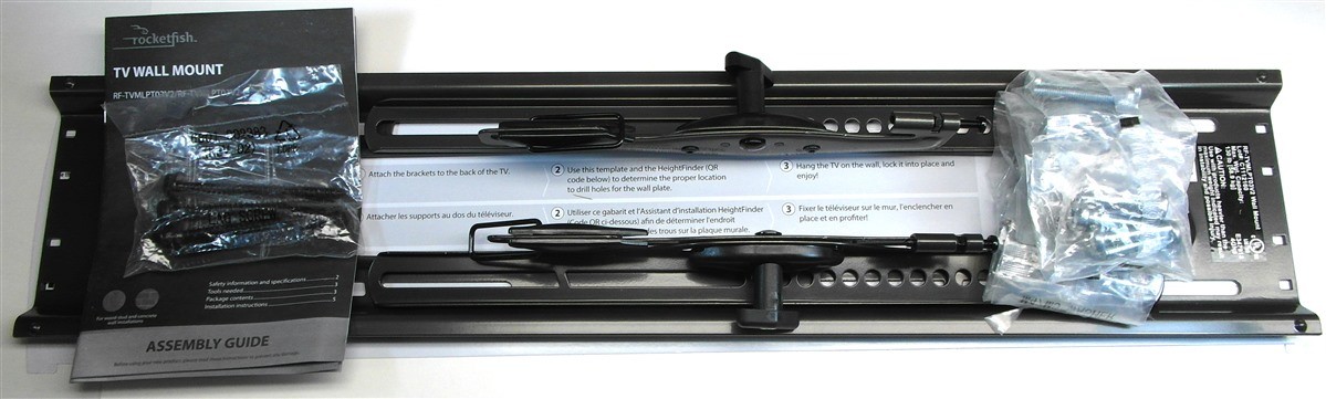 Replacement Parts Rocketfish Tilting TV Wall Mount 32"-70" TVs RF-TVMLPT03V2/V3
