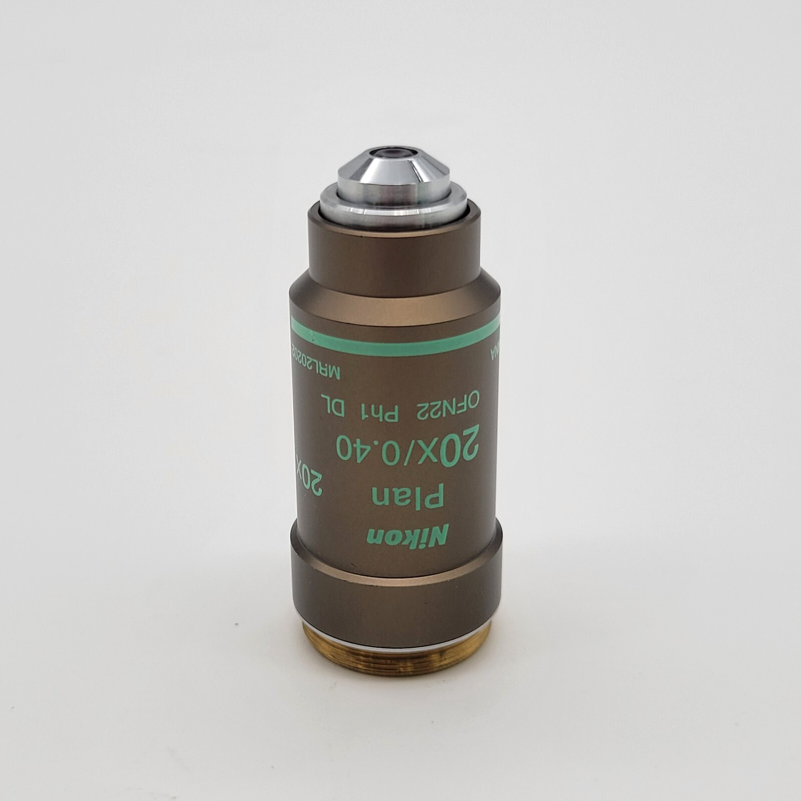 Nikon Microscope Objective Plan 20x Ph1 DL Phase Contrast