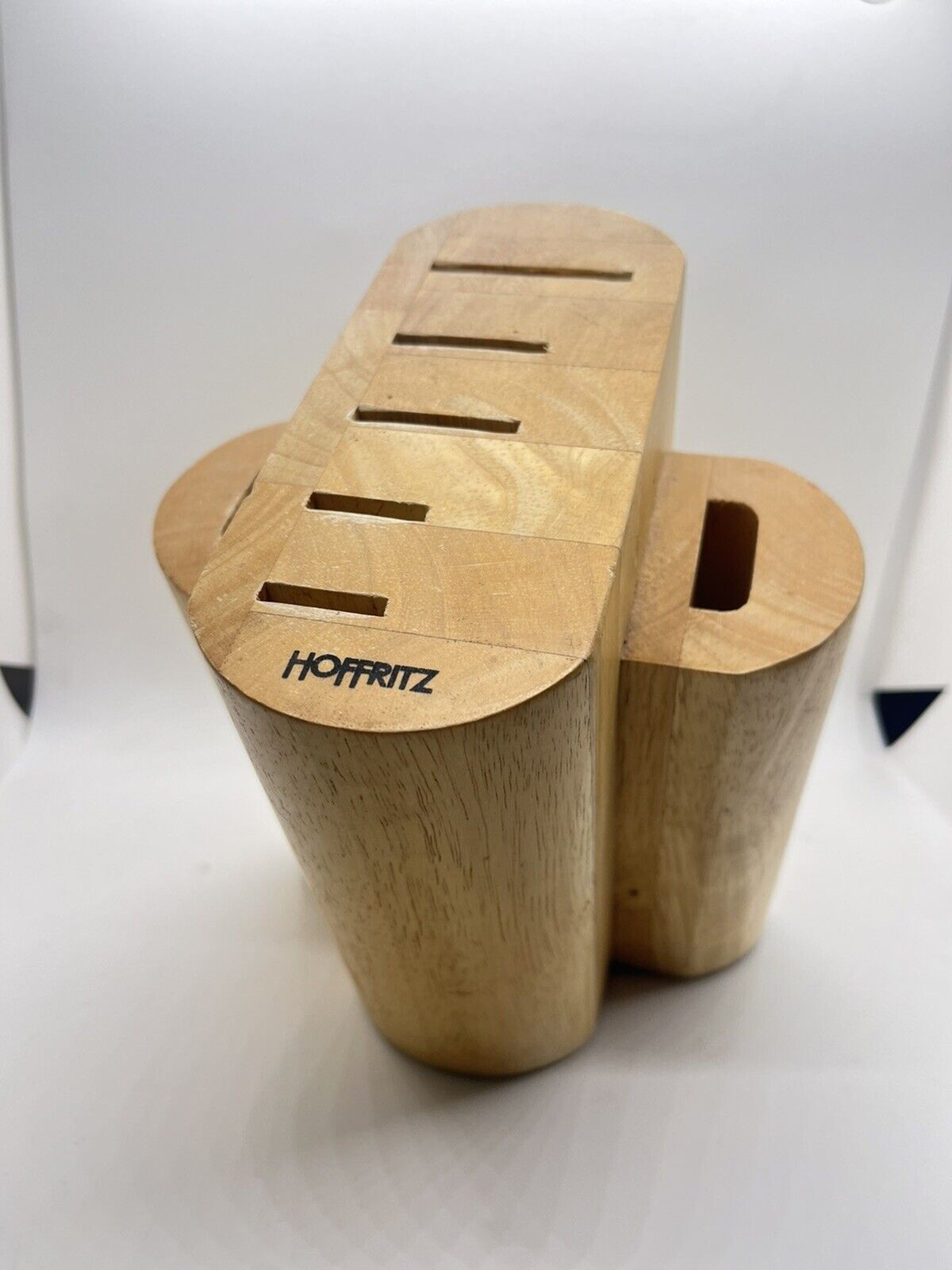 HOFFRITZ KNIFE WOOD BLOCK, Knive Organizer