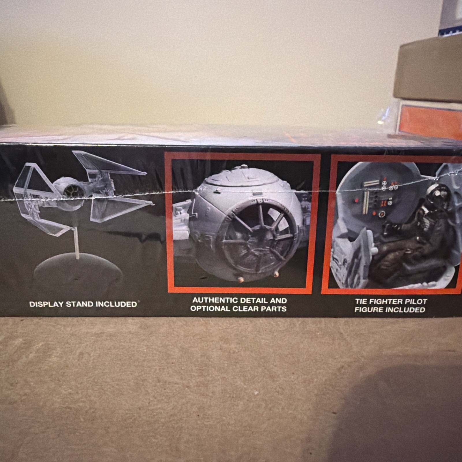 MPC Star Wars ROTJ TIE Interceptor Model Kit 1/72 Scale – Sealed Round 2