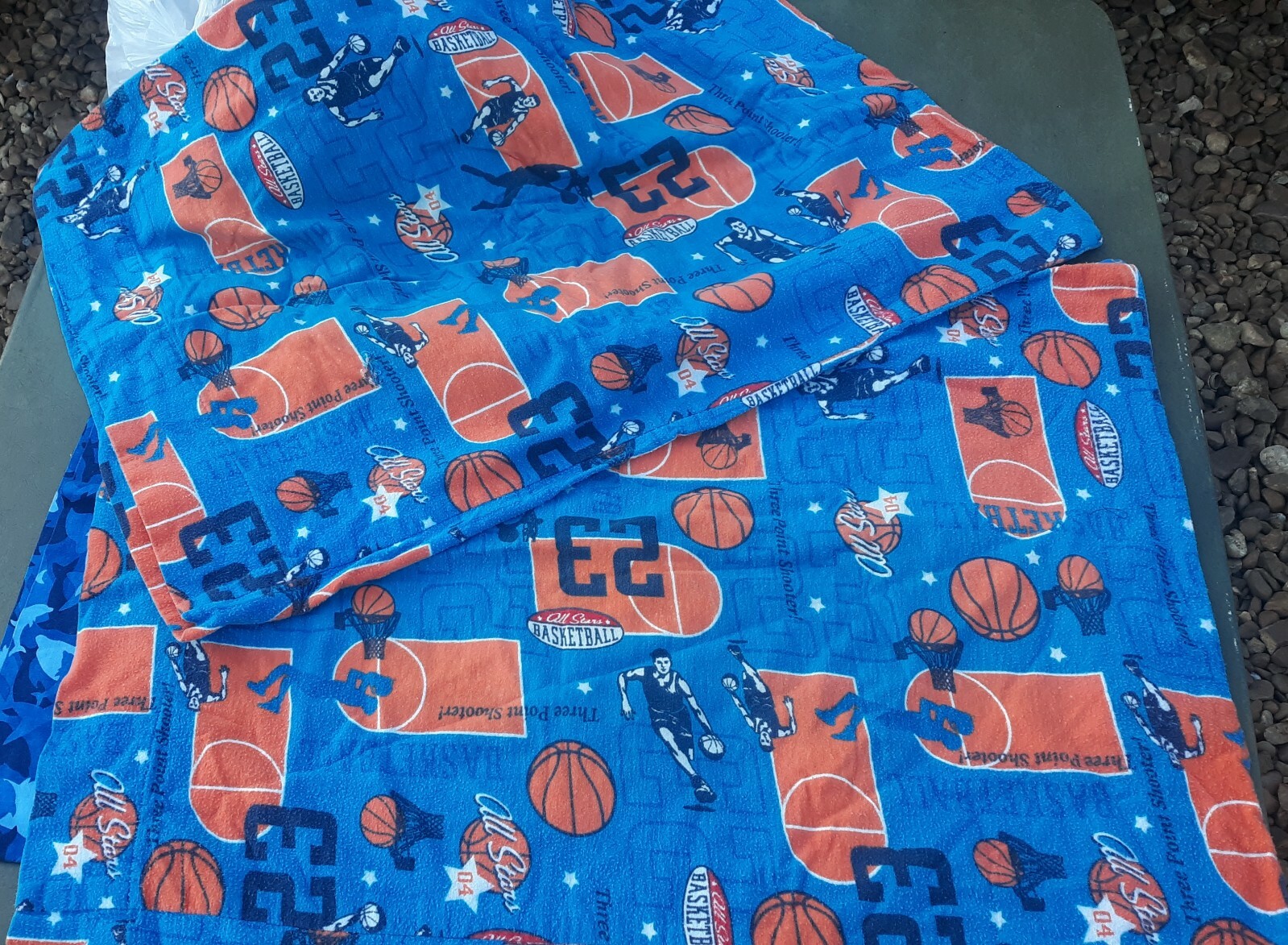 2x All Stars Basketball Three Point Shooter Standard Pillowcase Flannel