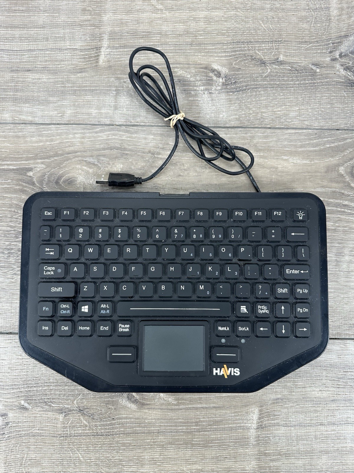 Havis KB-106 USB Integrated Touchpad Keyboard
