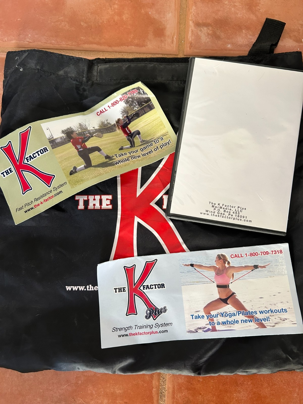 The K Factor Plus Resistance Training System Fast Pitch Softball Yoga Pilates