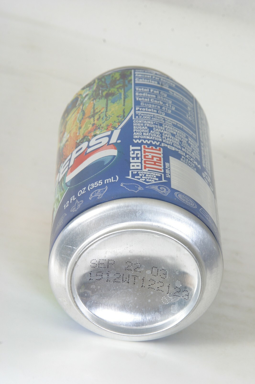 Pepsi Soda Can - Super bowl III