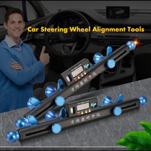 Adjustable Car Steering Wheel Alignment Tool Leveling Bracket Wheel Aligner New