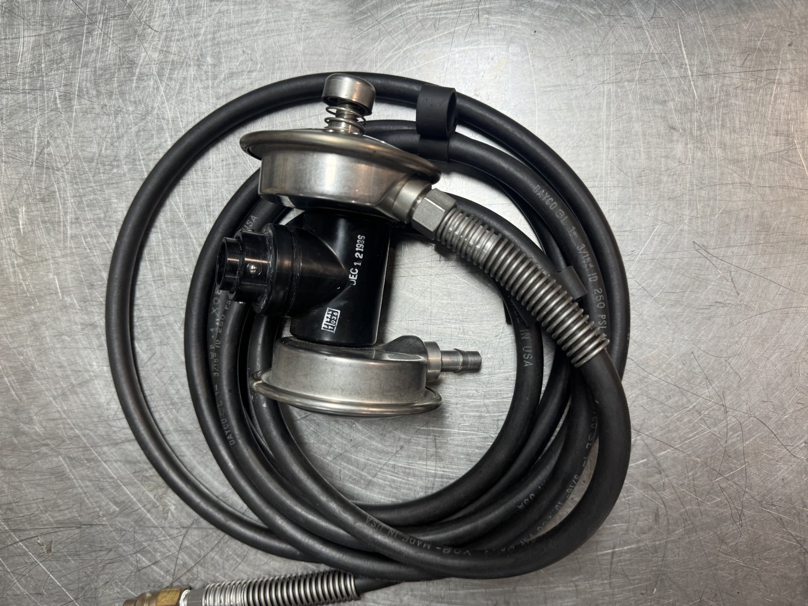Scott Duo-Seal Diver’s Inhalator Overboard Discharge Mask PARTS ONLY