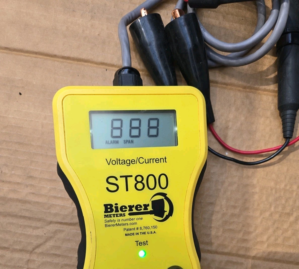 BIERER ST 800 VOLTAGE TRANSFORMER TESTER 800 AMP