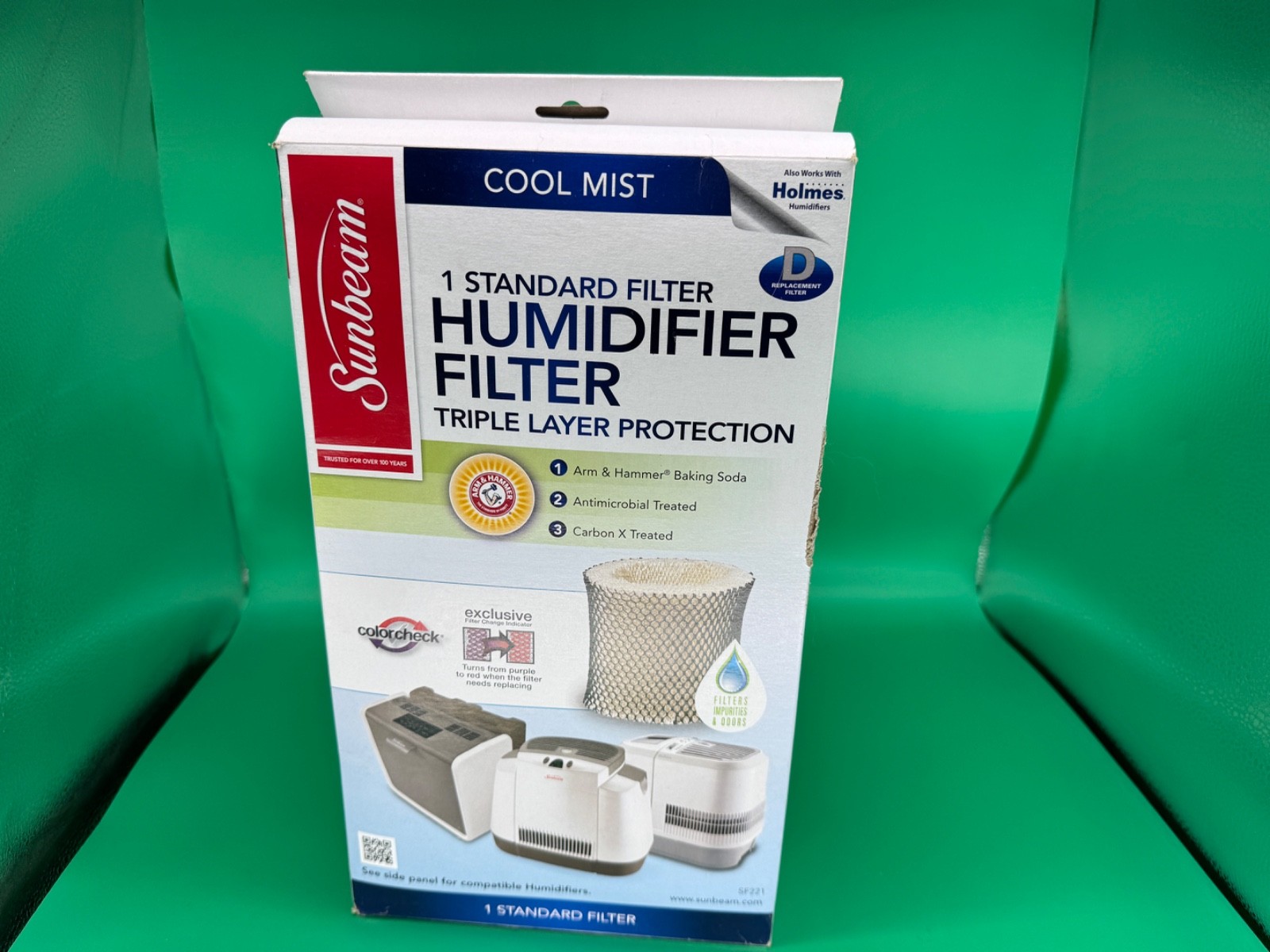 OEM SUNBEAM SF221 COOL MIST HUMIDIFIER FILTER TRIPLE LAYER PROTECTION (NEW)
