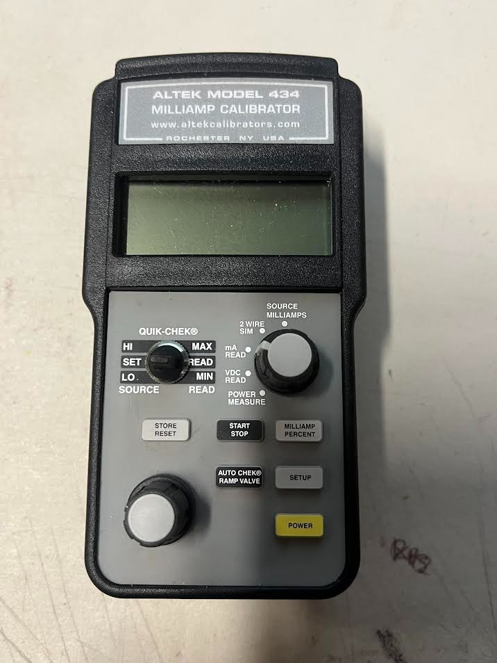 Altek 434 Milliamp Calibrator Quik-Chek