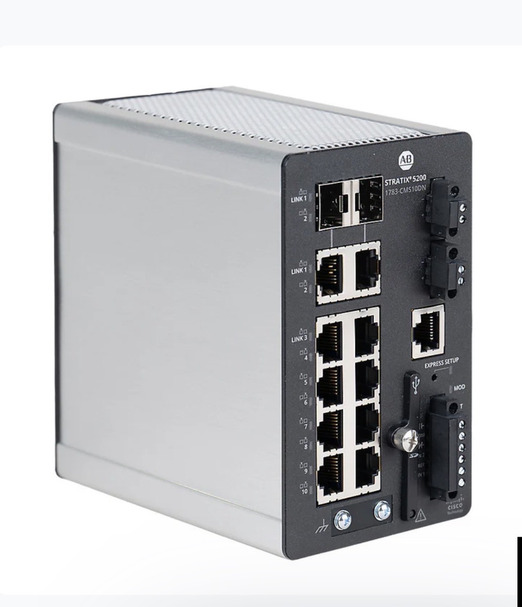 New Sealed NEW PLC 1783-CMS10DN Stratix 5200 10 Port Switch Free Ship US