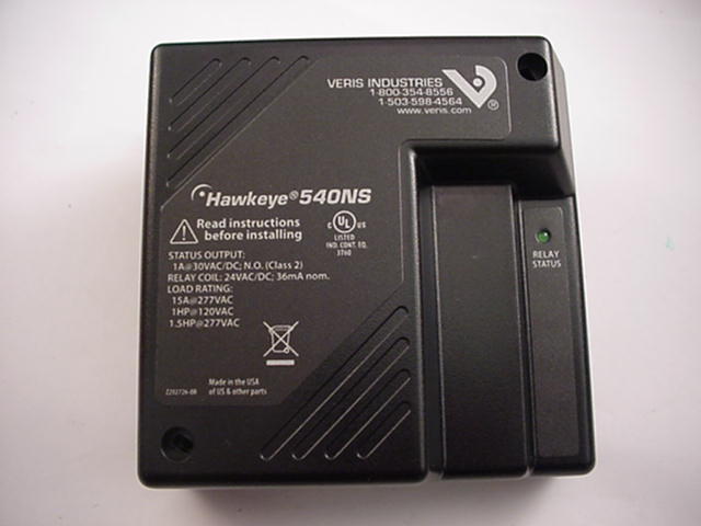 Veris Hawkeye 540NS    H540NS Fractional HP Motor Status Sensor Command Relay