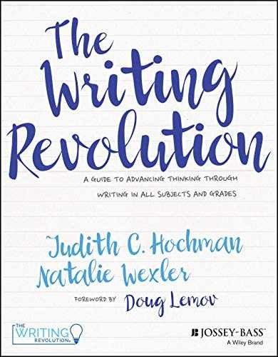 The Writing Revolution: A Guide - Paperback, by Hochman Judith C.; - Very Good o