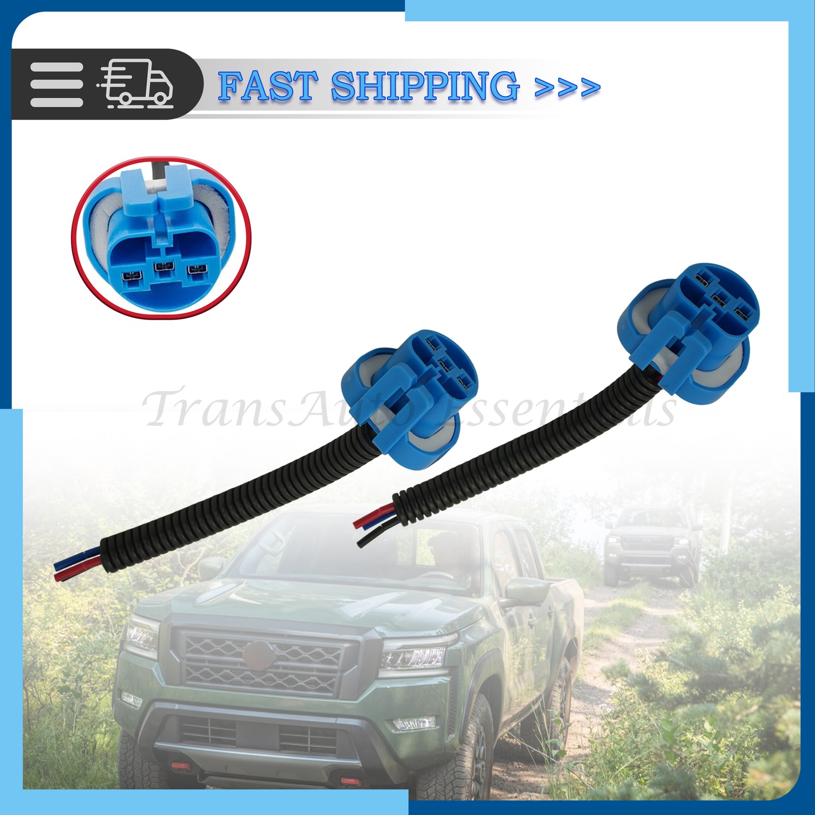 Wire Pigtail Female P 9007 HB5 Plug Connector Head Light Harness Bulb Socket US