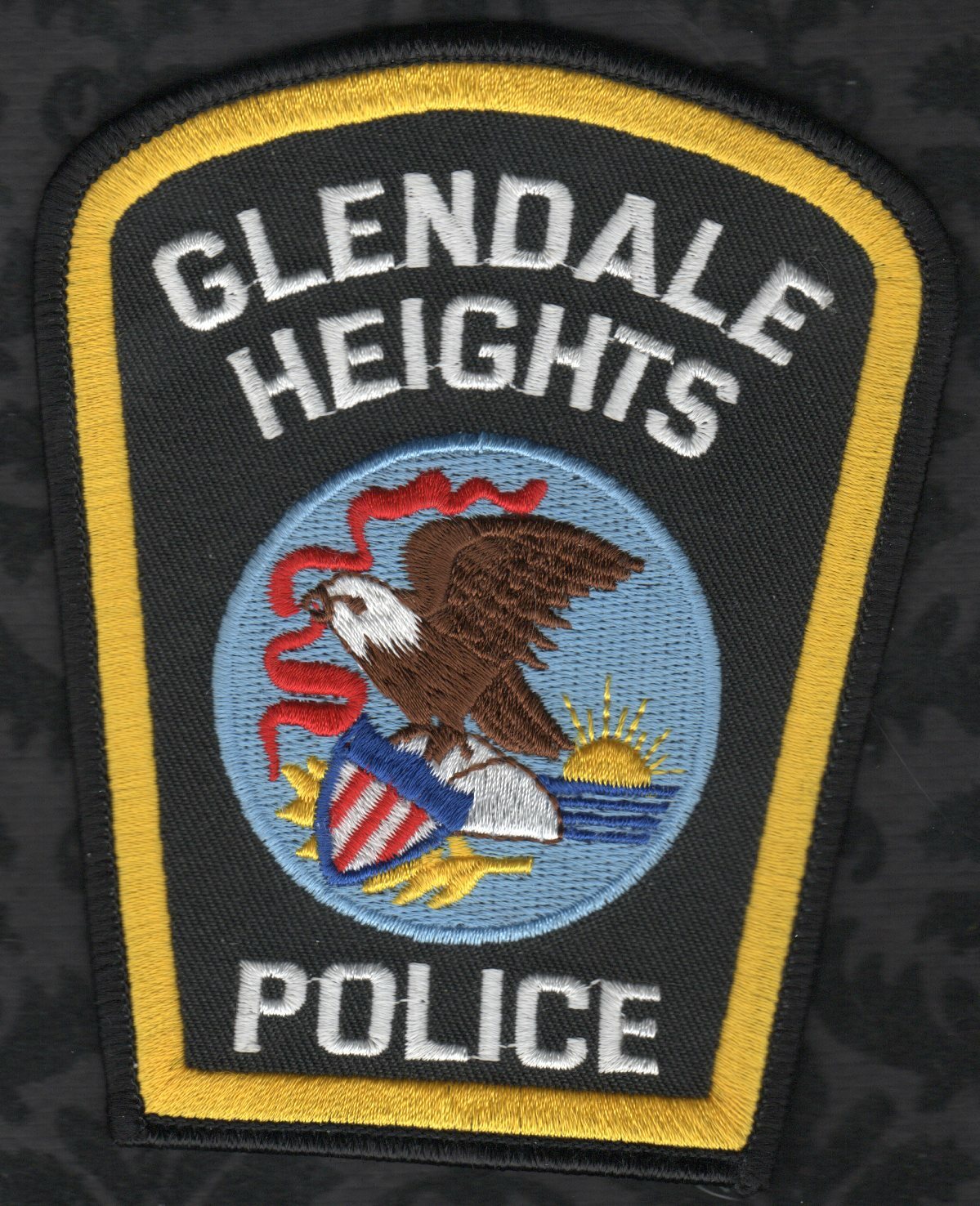 Glendale Heights Illinois Police Shoulder Patch