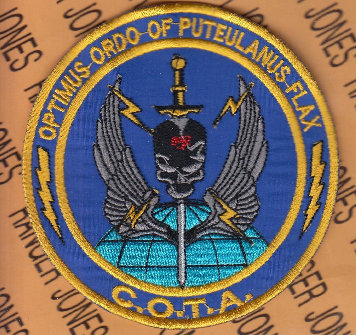 USAF Air Force Space Operations Center COTA ~3.75" patch c/e