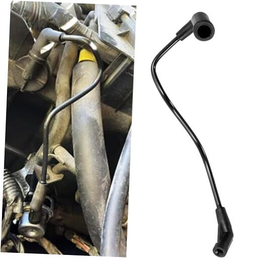 Fuel Pressure Regulator Vacuum Line Hose Pressure Regulator, Fuel Black