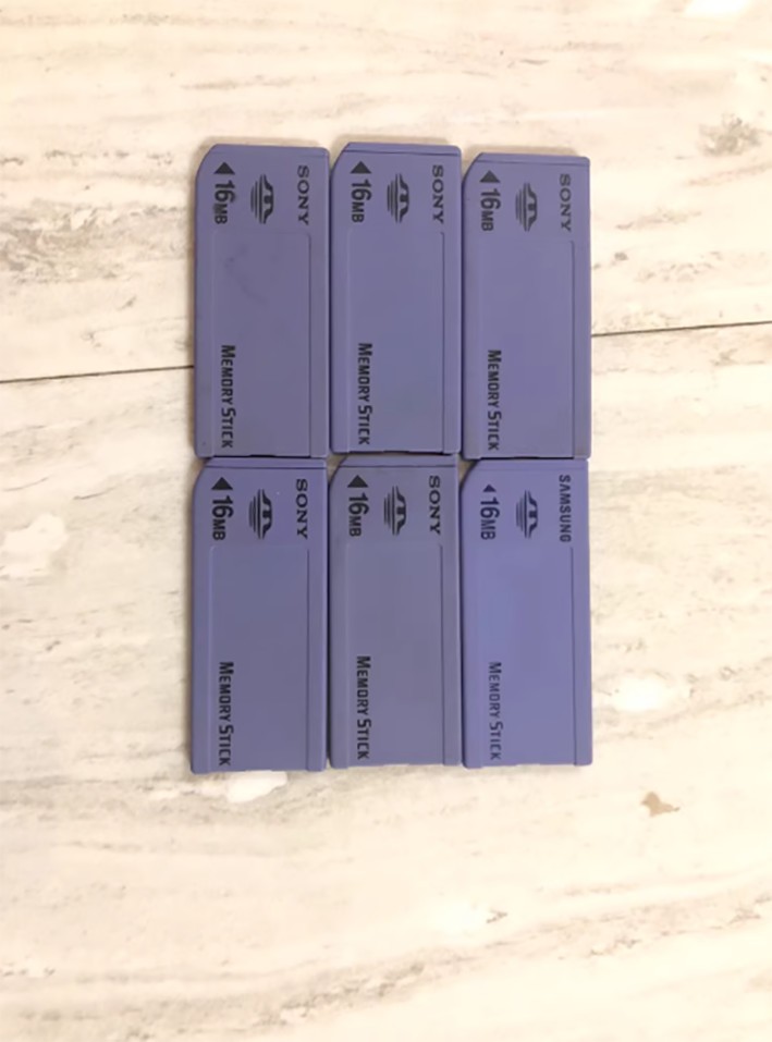 Sony Memory Stick Long Original Memory Card OEM Official For Camera - Pick Size