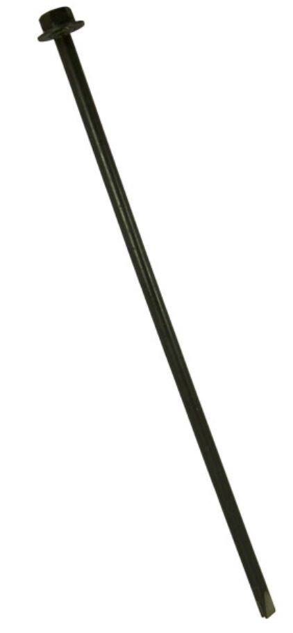 2 Dozen WCP Wolf Fang Anchor 18" Cable Stakes W/ HD 24" Driver - Trapping Bundle