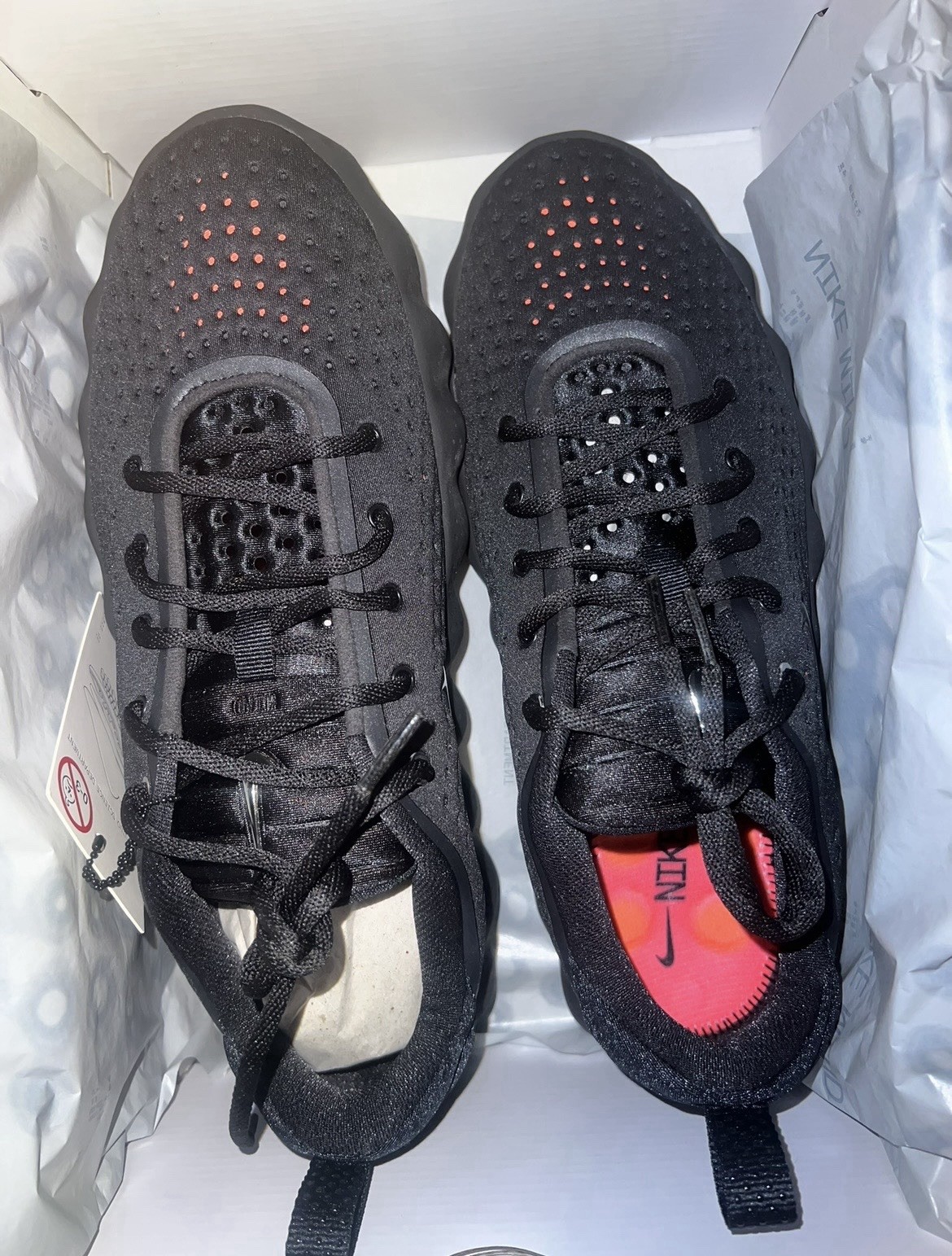Nike Mind 002 Black Hyper Crimson Size 9 -FAST SHIP✅✅✅