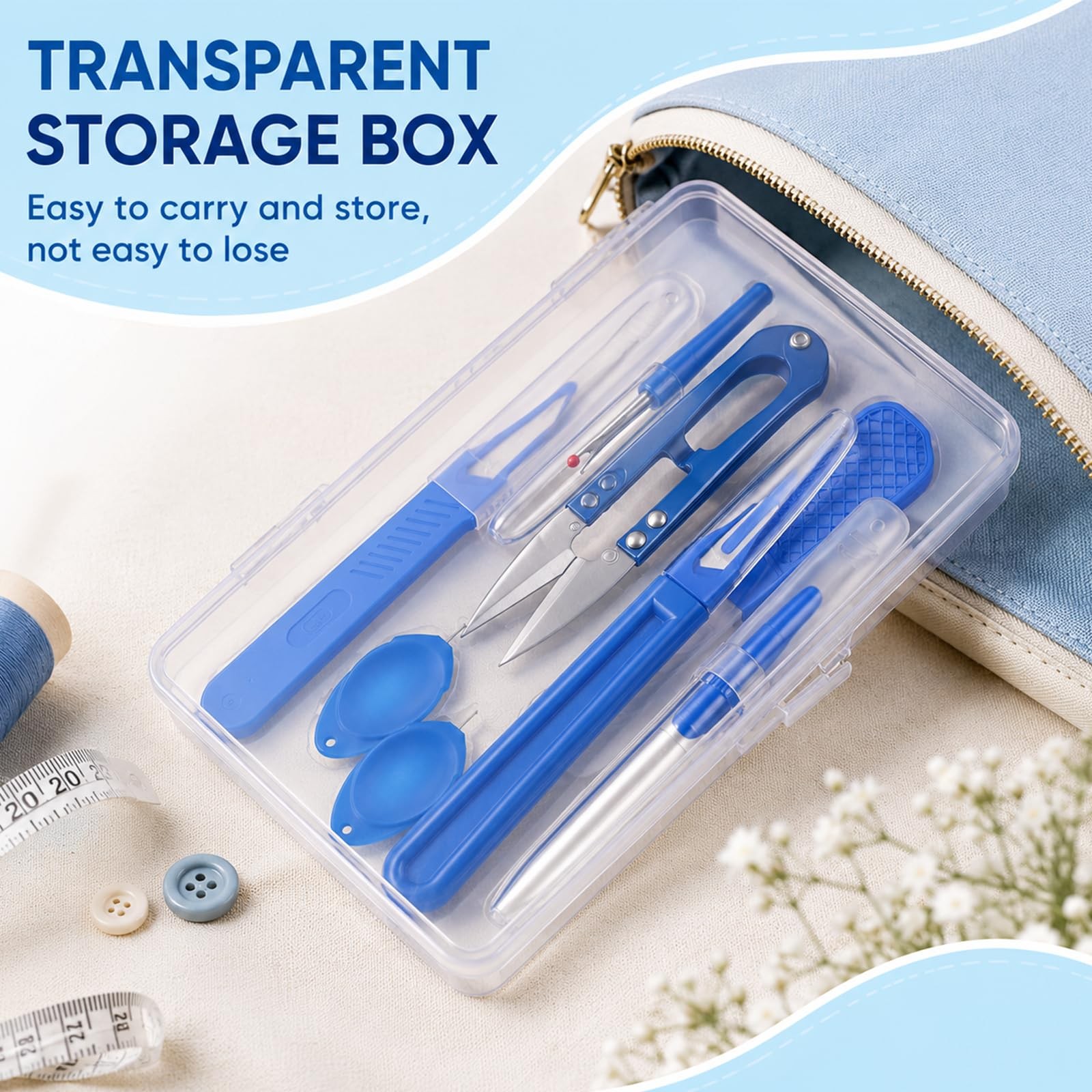 7 Pcs Stitch Ripper for Sewing, Seam Ripper Tool Thread Remover Tools