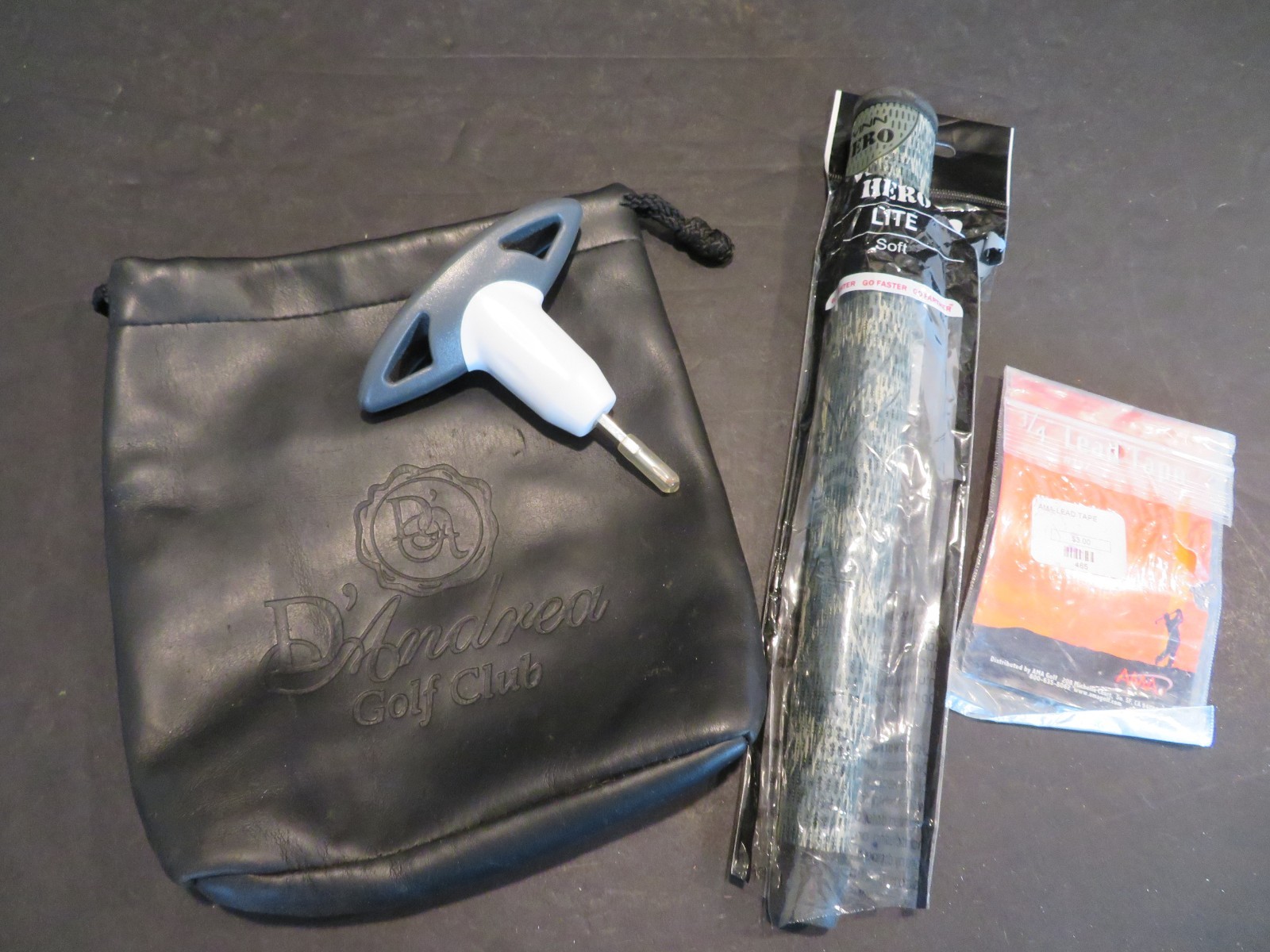 Winn Lite Hero Camo Golf Grip 6LS V17 ALS Midsize SOFT 1/16 & Extra Accessories