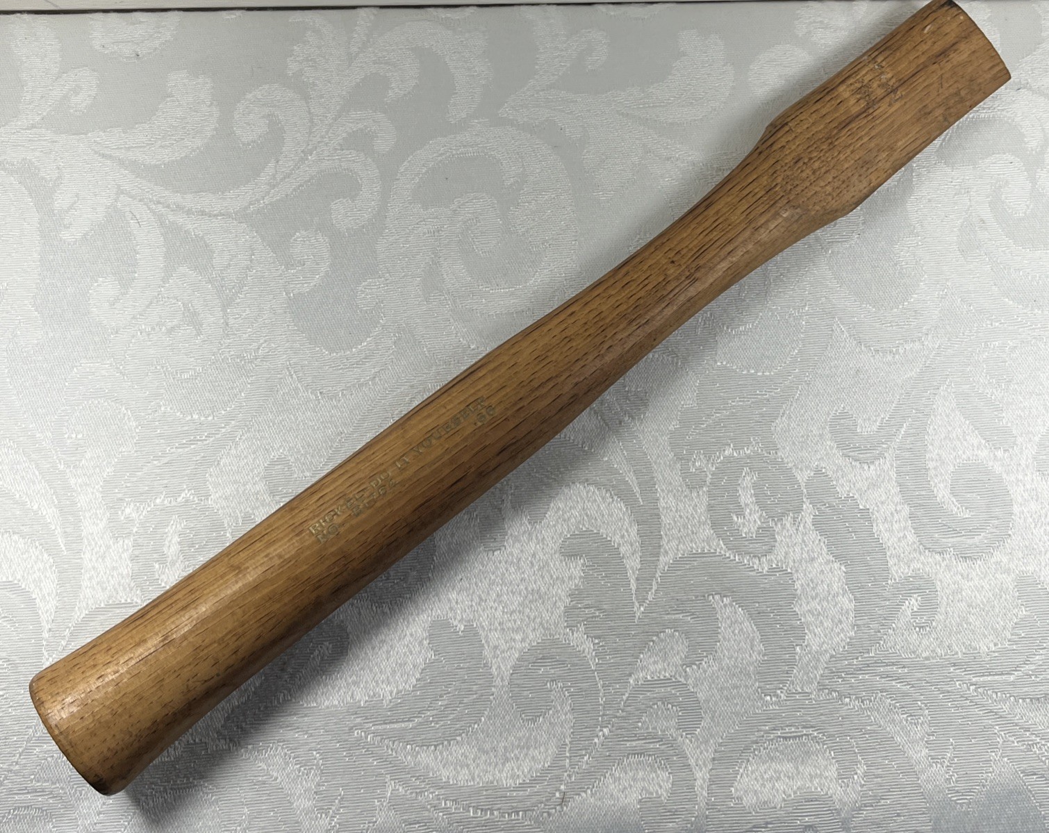 Vintage RICKEL DO IT YOURSELF Hickory Hatchet Handle 14” #B1764 NOS