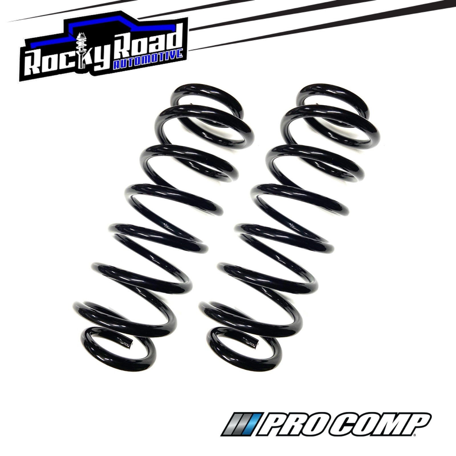 Pro Comp 3.5-4” Lift Rear Coil Springs (2) for 2007-2018 Jeep Wrangler JK JKU