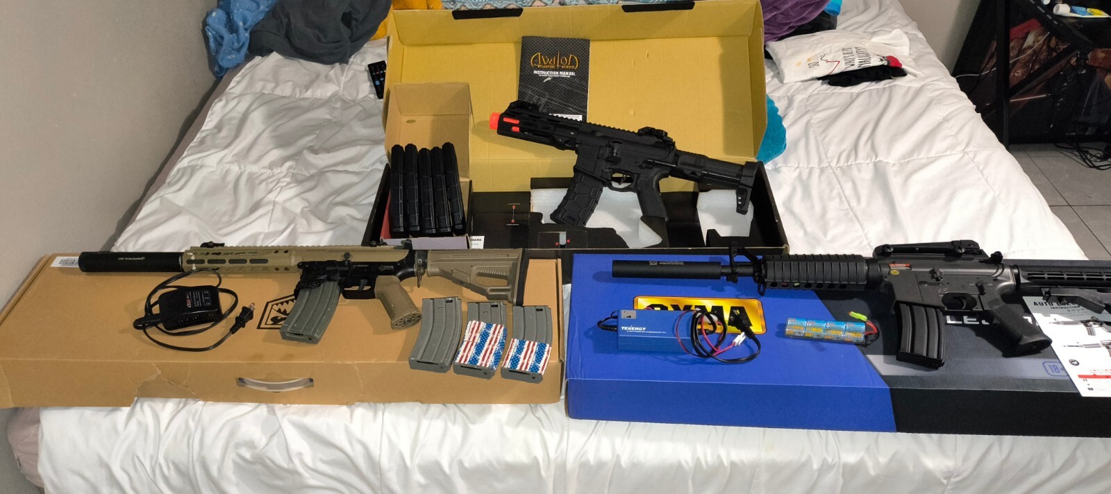 Airsoft ARES, AVALON, And CYMA AEGs